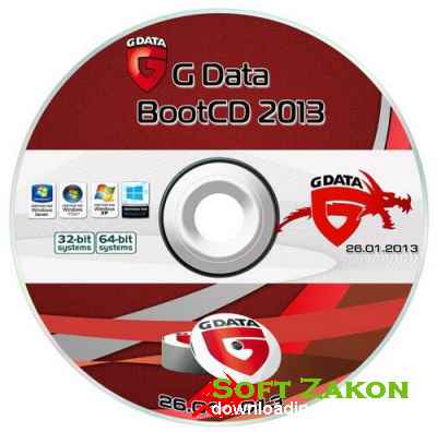 G Data BootCD 2013 Rus (DC 26.01.2013)