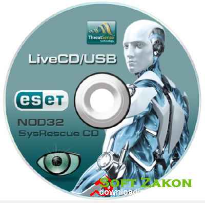 ESET NOD32 LiveCD / LiveUSB Rus v.7964 [03.02.2013]