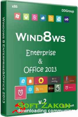 Windows 8 Enterprise&Office 2013 x86 DDGroup v.2 (2013/RUS)