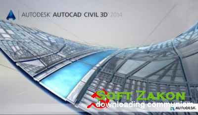 AutoCAD Civil 3D 2014 64 (2013/Eng)