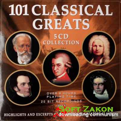 101 Classical Greats 5CD (2001)
